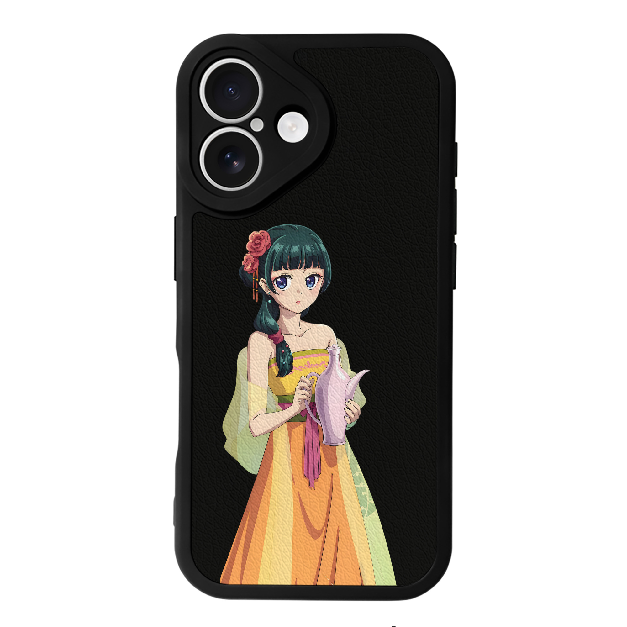 薬屋のひとりごと The Apothecary Diaries 【iPhone 16シリーズ対応】シリコンスマホケース（レザー調） 材質：シリコン